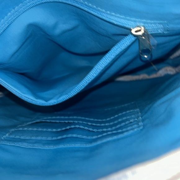 Miche Vegan Tan & White Splatter Convertible Handbag - Picture 6 of 10